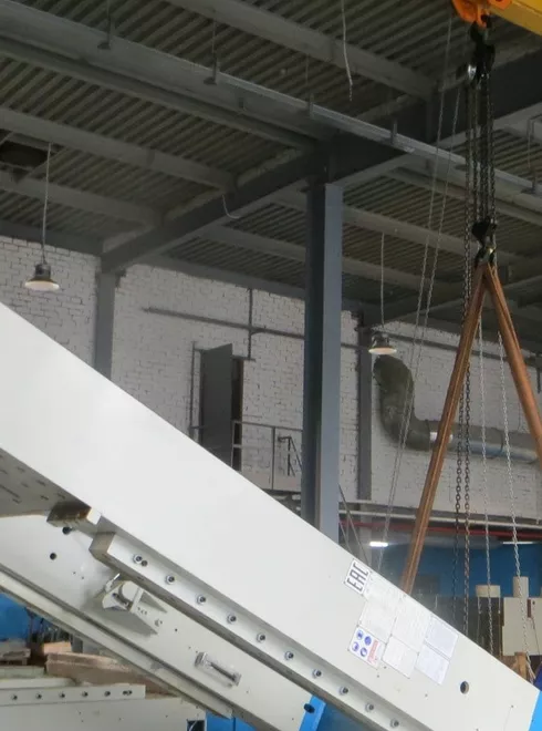 Изображение Проведение работ по крупноузловому монтажу пресса DEES HD-300 в Ярославле | Проекты такелажной компании